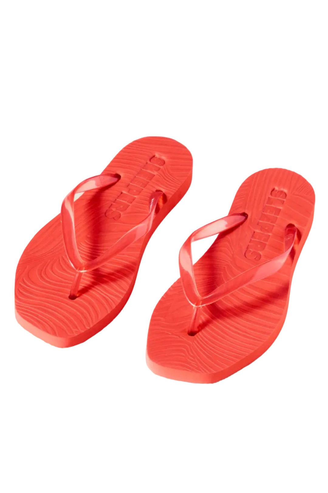 Tapered Flip Flop Red Trans | Sko | Smuk