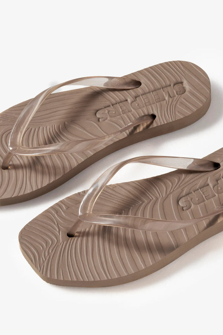 Tapered Flip Flop Sand Trans | Sko | Smuk