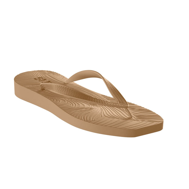 Tapered Plattform Flip Flop Sand