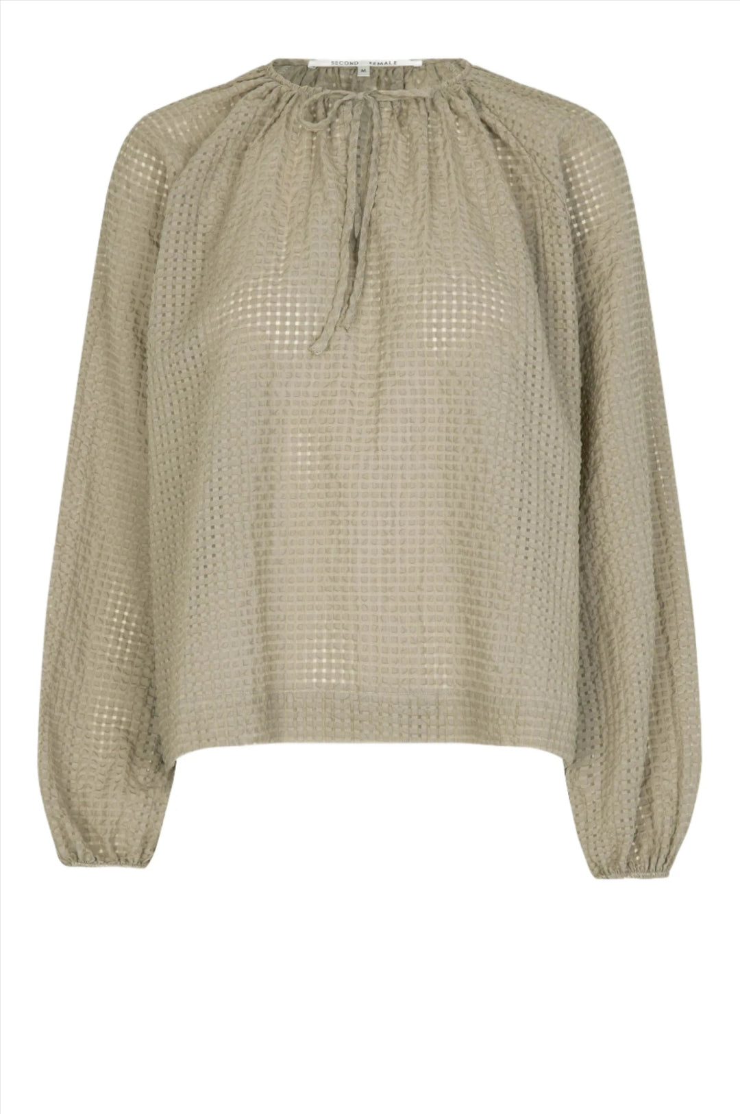 Tascha Blouse Vintage Khaki | Skjorter og bluser | Smuk - Dameklær på nett