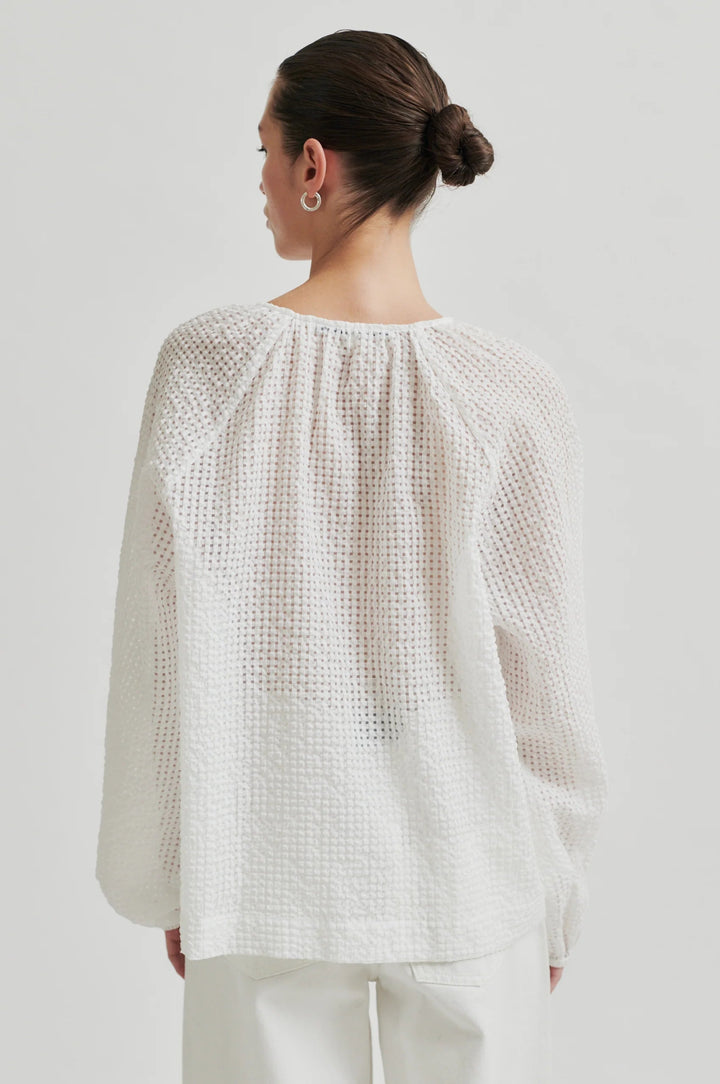 Tascha Blouse White | Skjorter og bluser | Smuk - Dameklær på nett