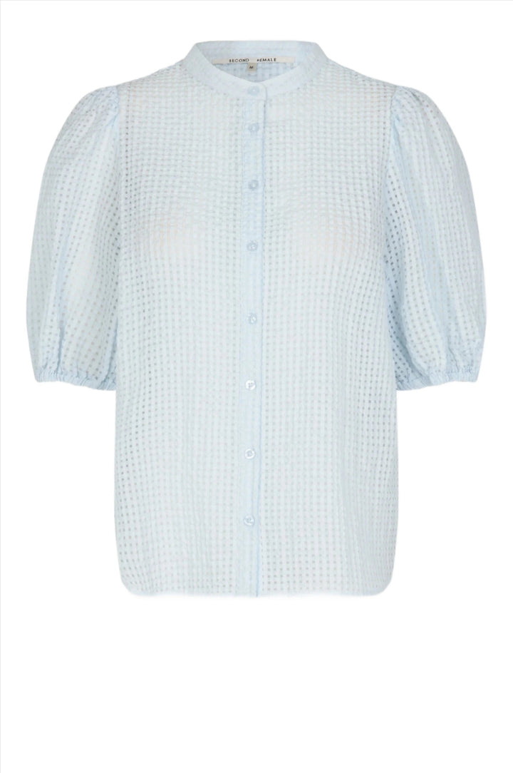 Tascha Shirt Ice Water | Skjorter og bluser | Smuk - Dameklær på nett