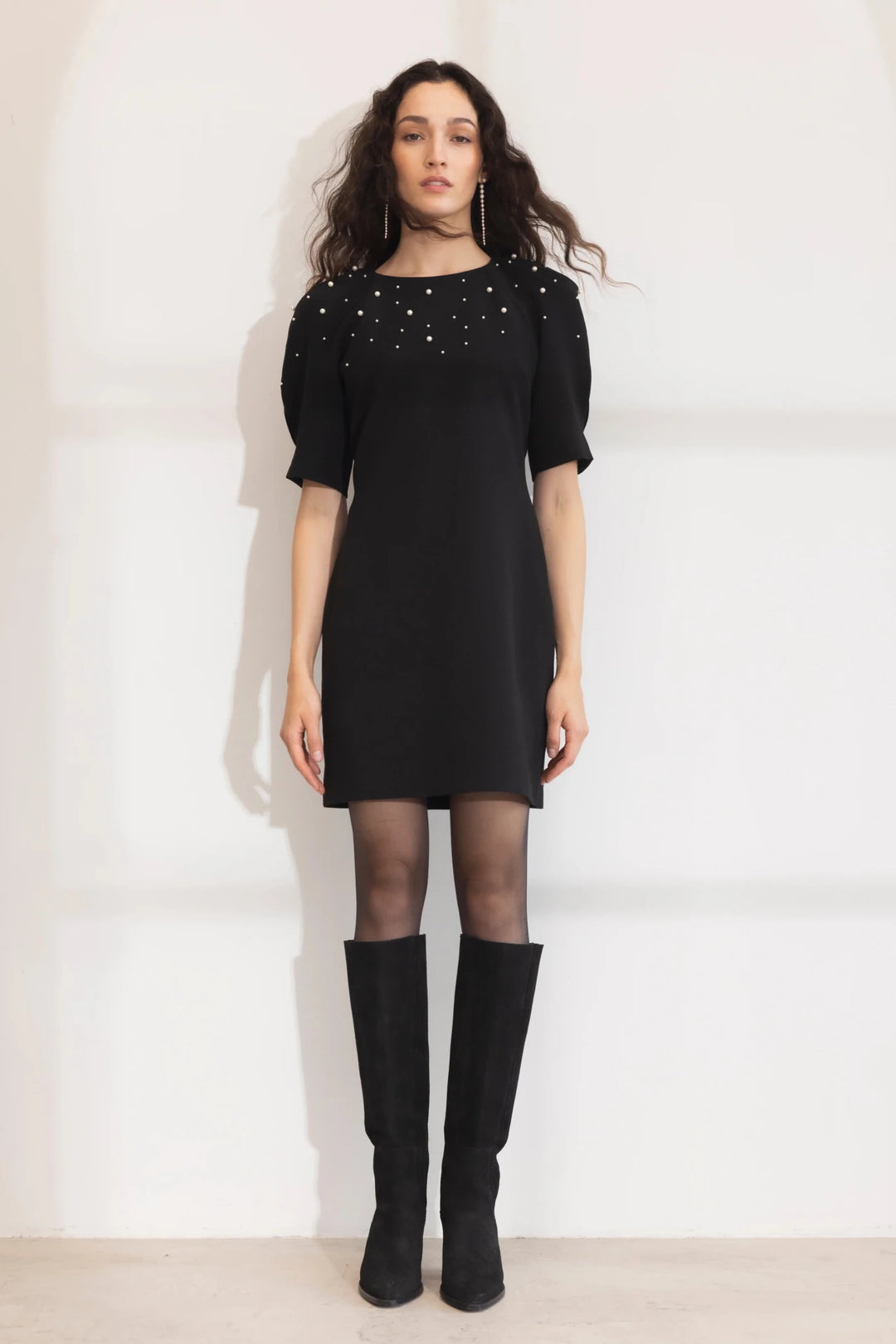 Tava Pearl Dress Black | Kjoler | Smuk