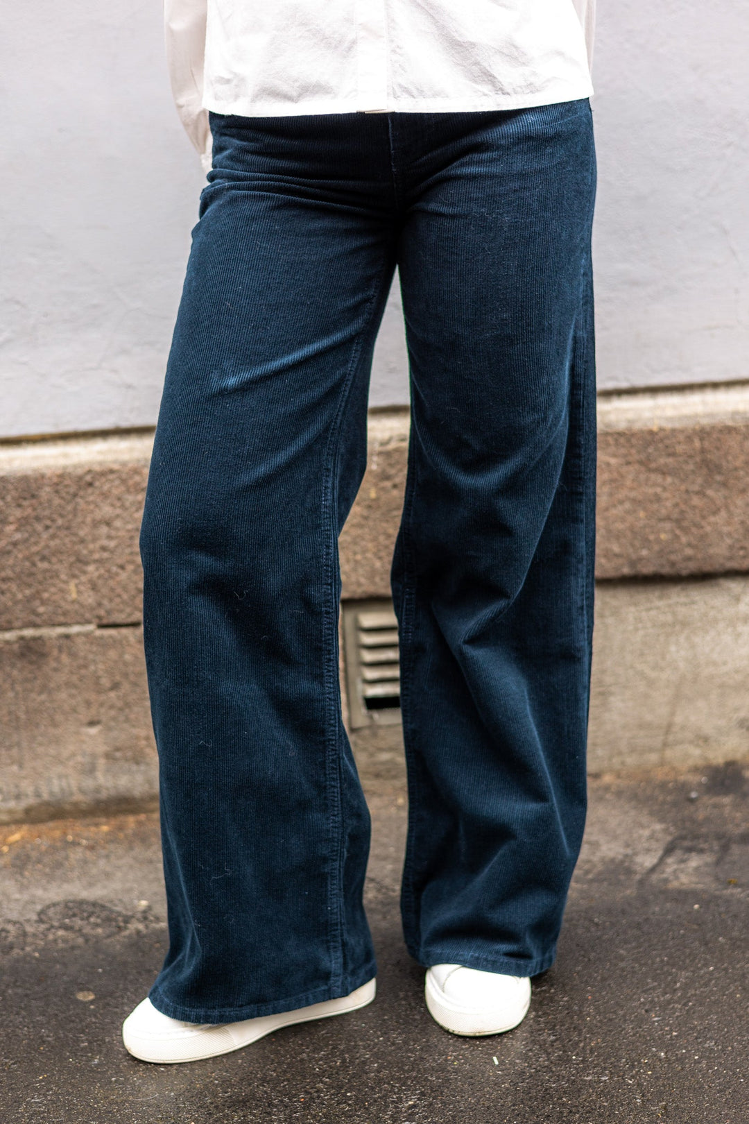 Taylor Cord Jeans Dark Blue | Bukser | Smuk - Dameklær på nett