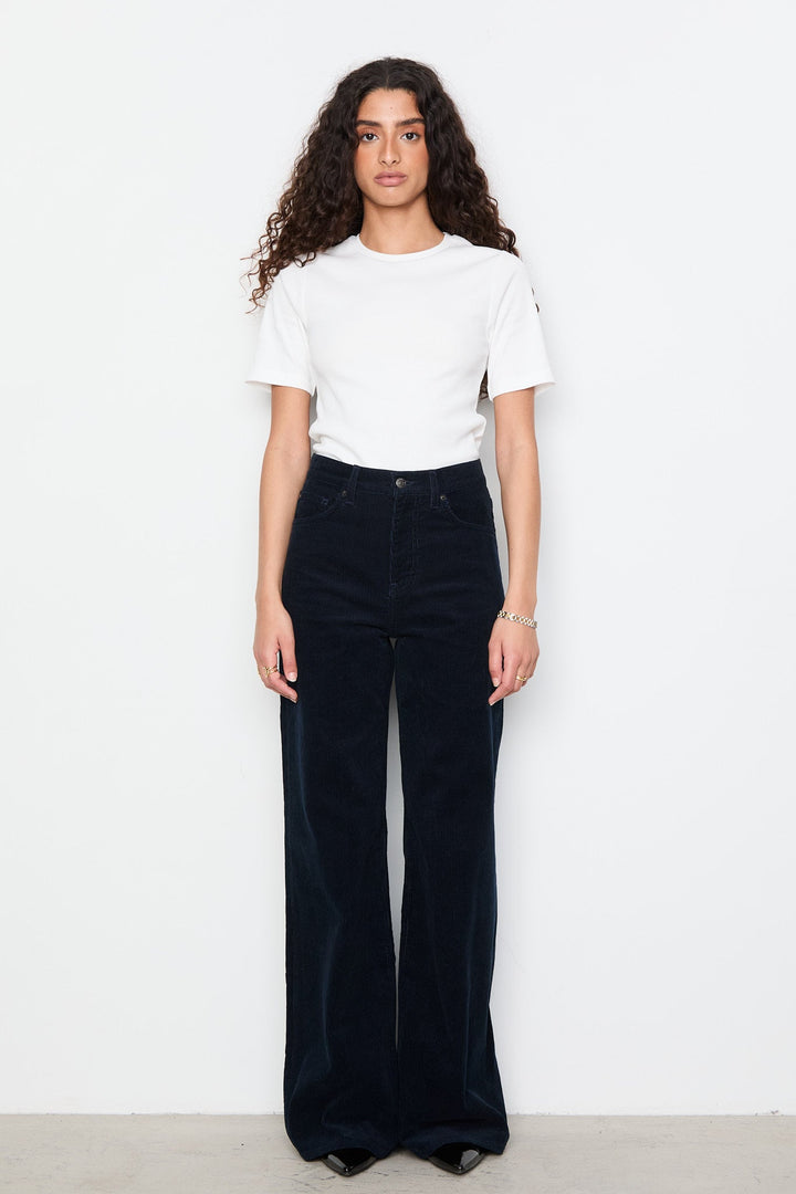 Taylor Cord Jeans Dark Blue | Bukser | Smuk - Dameklær på nett