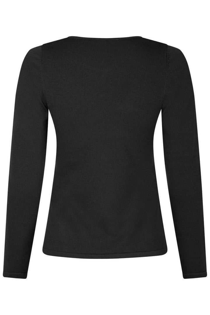 Teller Knit Blouse Black | Genser | Smuk - Dameklær på nett