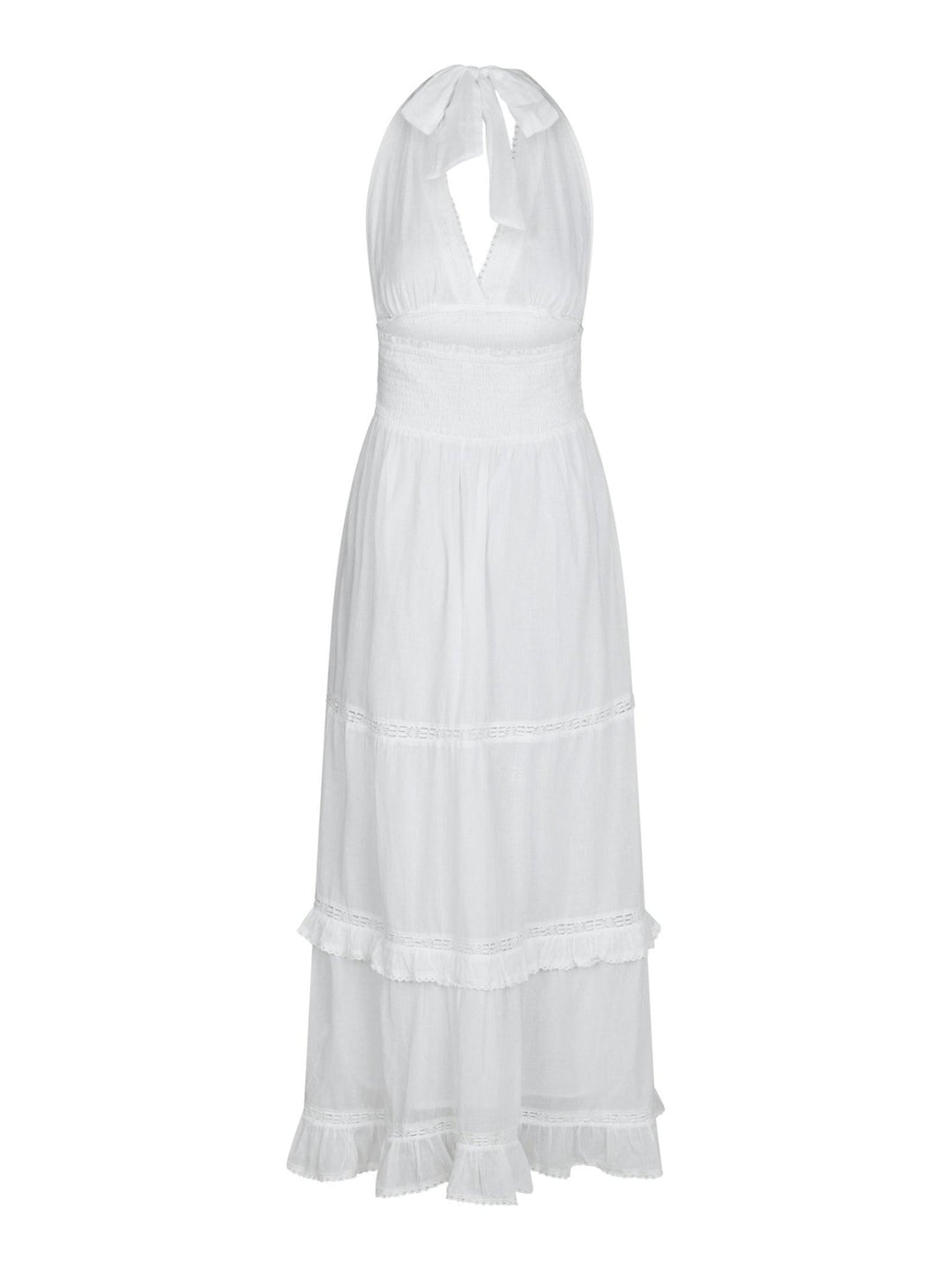 Terese S Voile Dress White | Kjoler | Smuk - Dameklær på nett