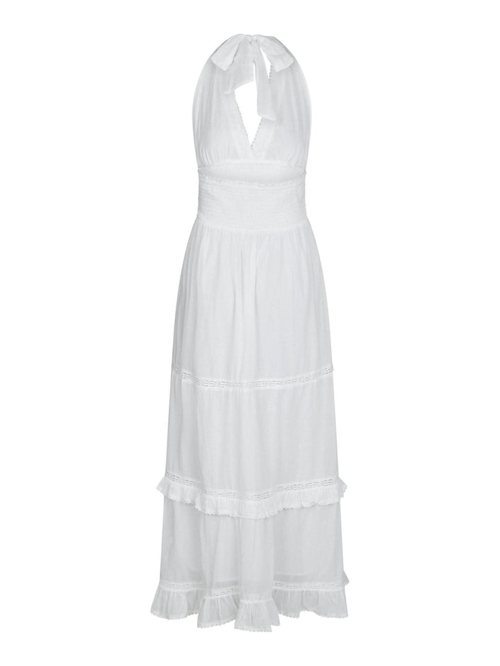Terese S Voile Dress White | Kjoler | Smuk - Dameklær på nett