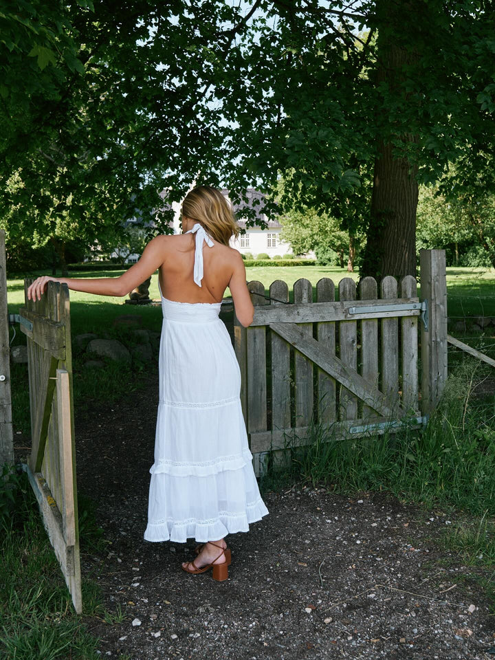Terese S Voile Dress White | Kjoler | Smuk - Dameklær på nett
