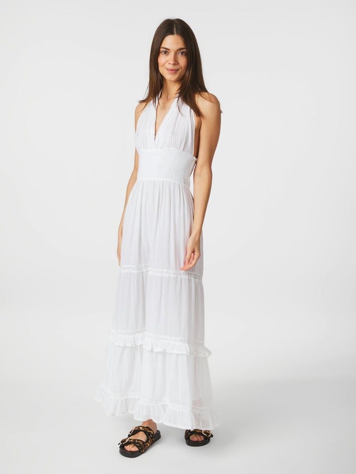 Terese S Voile Dress White | Kjoler | Smuk - Dameklær på nett