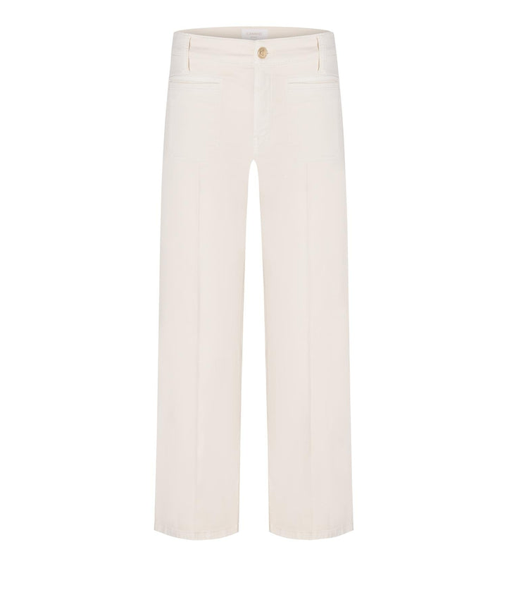 Tess Cropped Pants Marshmallow | Bukser | Smuk