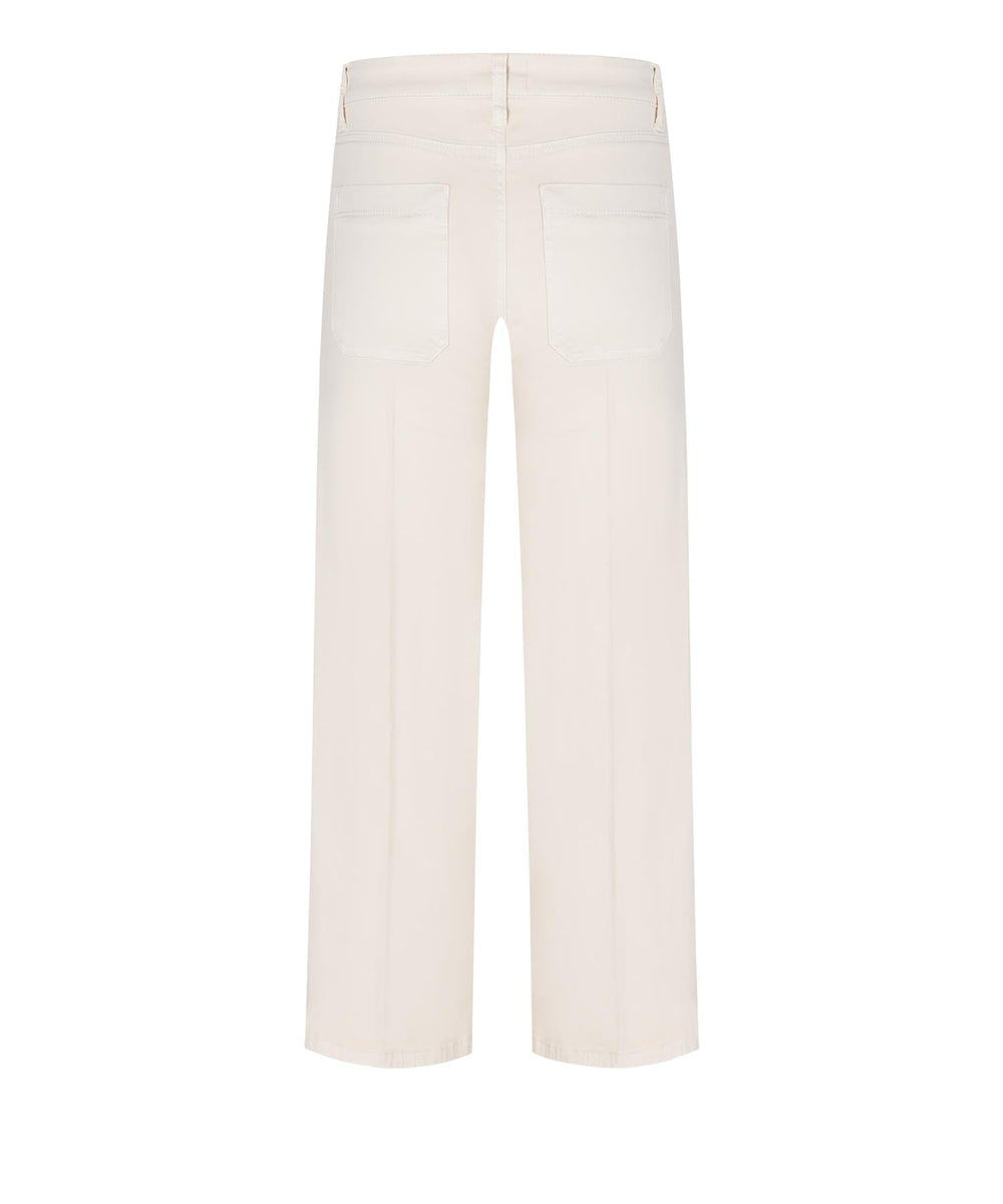 Tess Cropped Pants Marshmallow | Bukser | Smuk