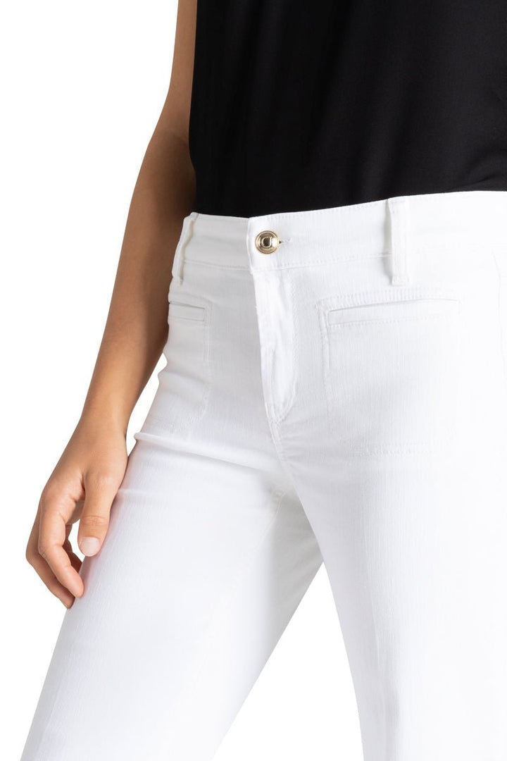 Tess Wide Leg Pure White Stone | Bukser | Smuk - Dameklær på nett
