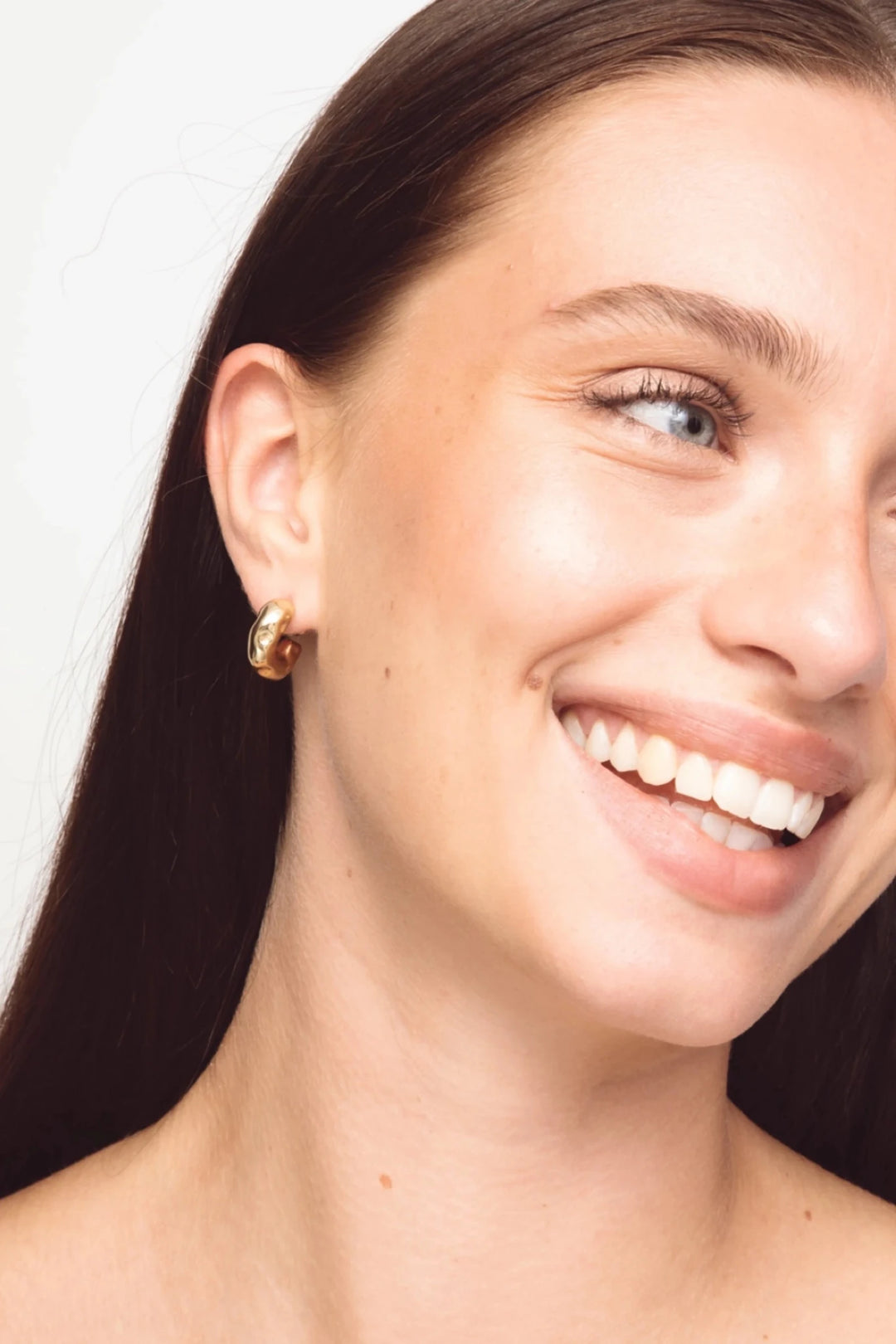 The Chunky Earring Gold | Accessories | Smuk