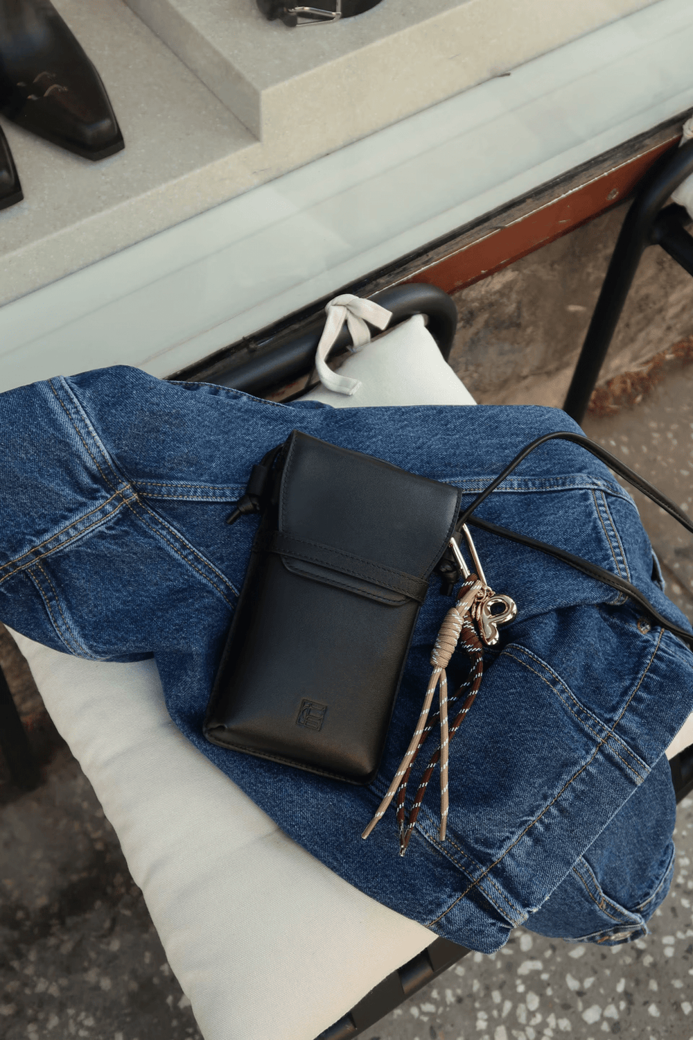 The Cord Charm Dark Brown | Accessories | Smuk - Dameklær på nett
