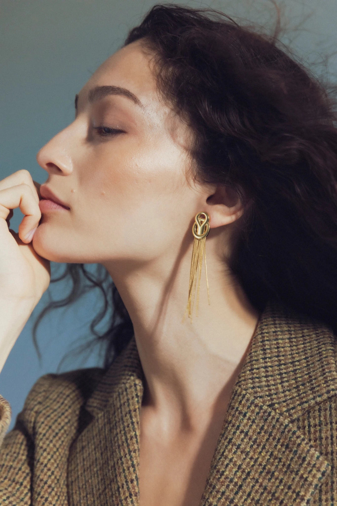 The Flounce Earrings Gold | Smykker | Smuk