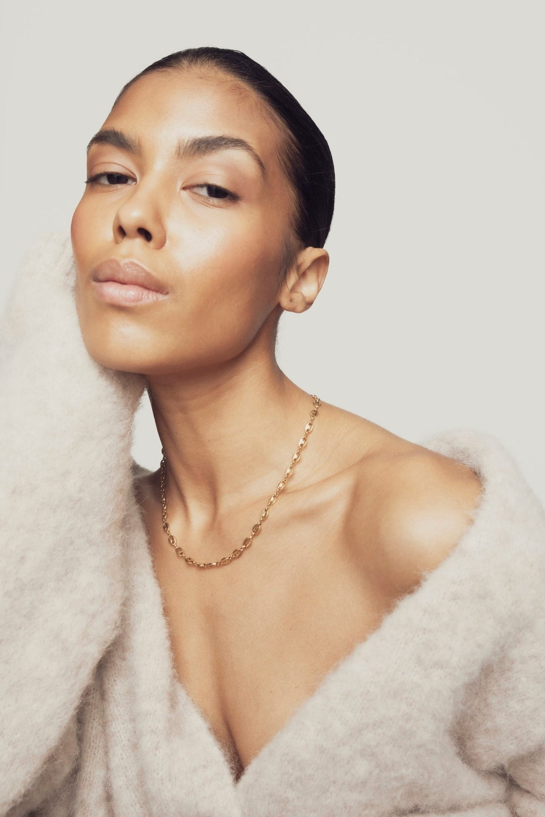 The Marine Chain Necklace Gold | Accessories | Smuk - Dameklær på nett
