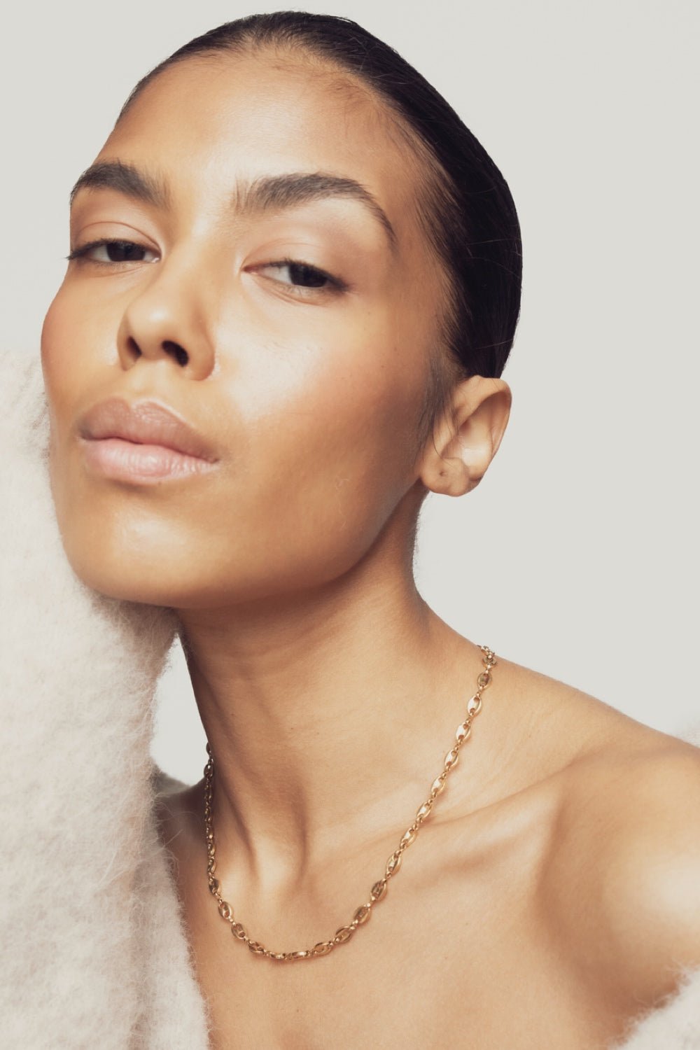 The Marine Chain Necklace Gold | Accessories | Smuk - Dameklær på nett