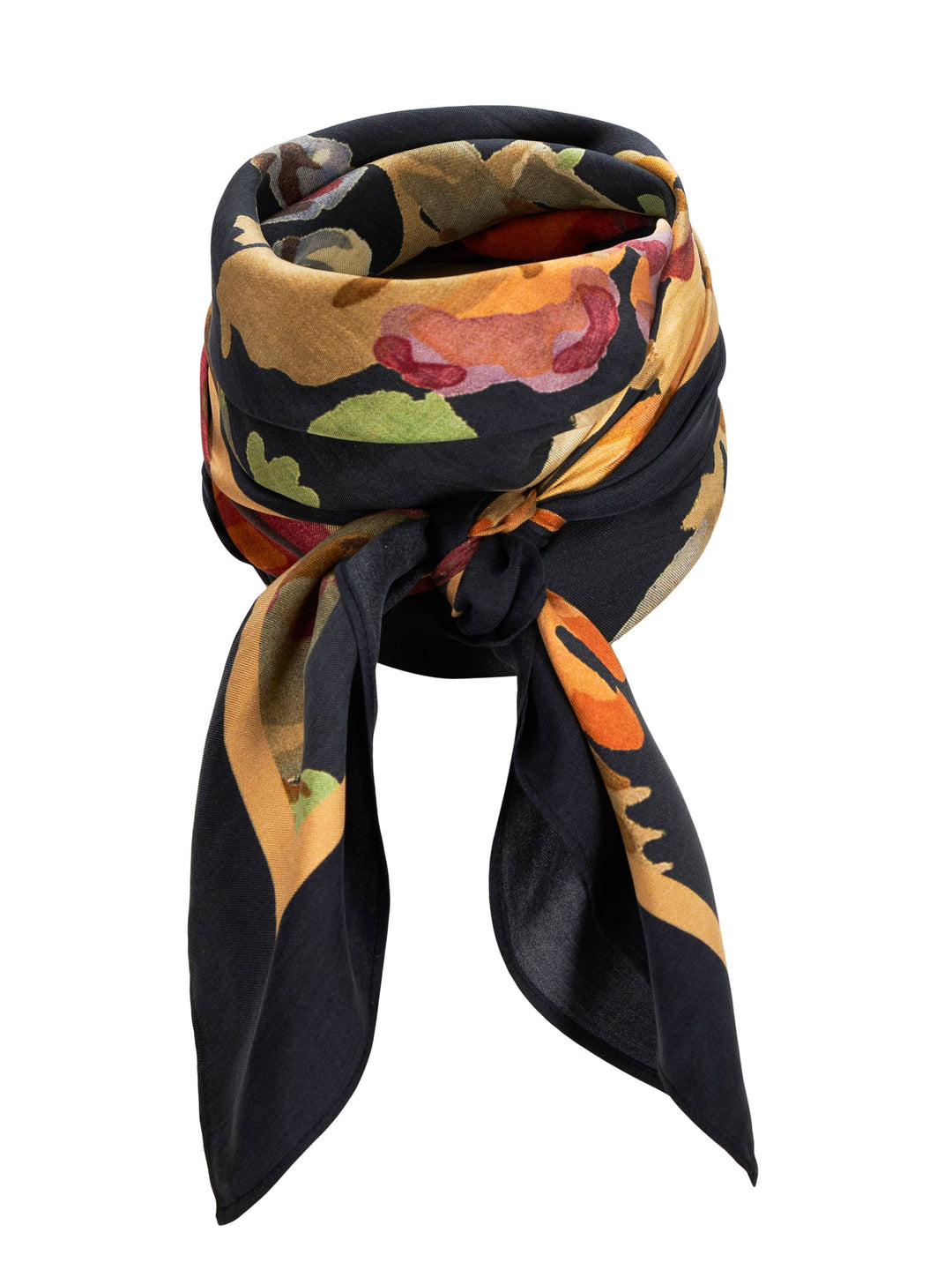 The Ritz Black Silk Multi | Accessories | Smuk - Dameklær på nett