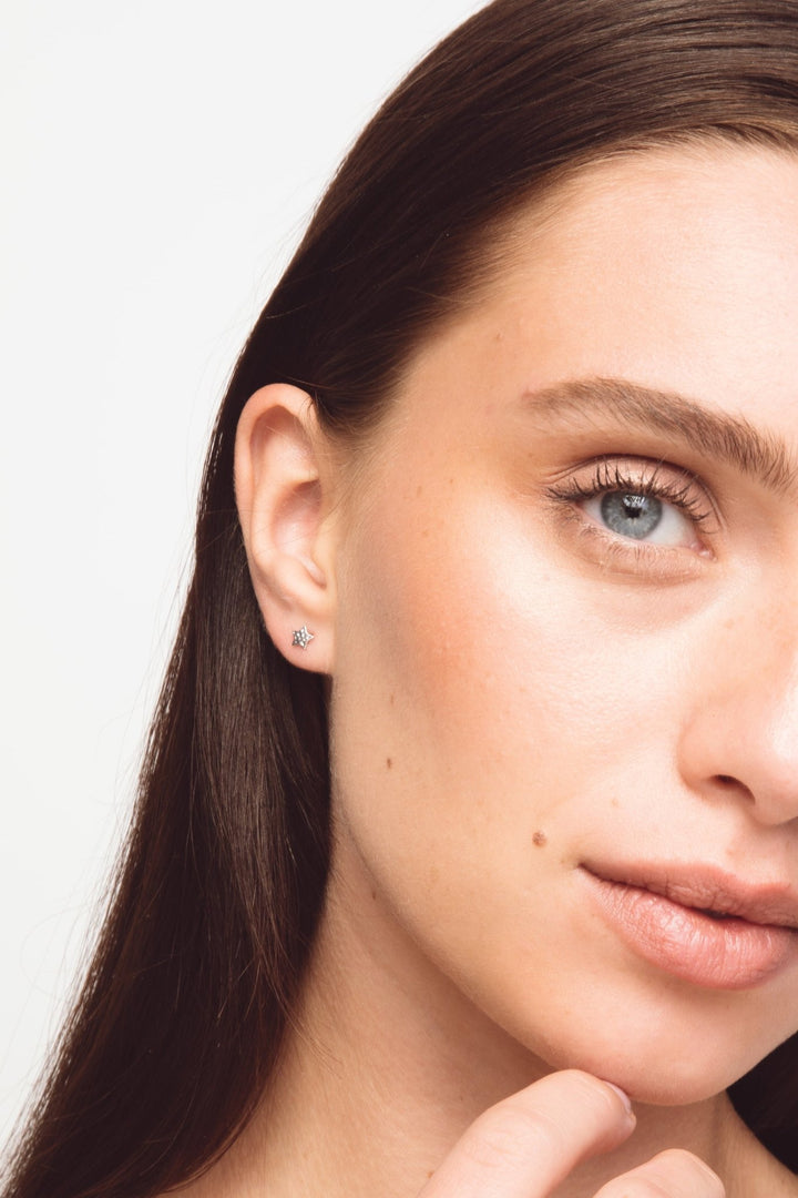The Tiny Star Earrings Silver | Accessories | Smuk