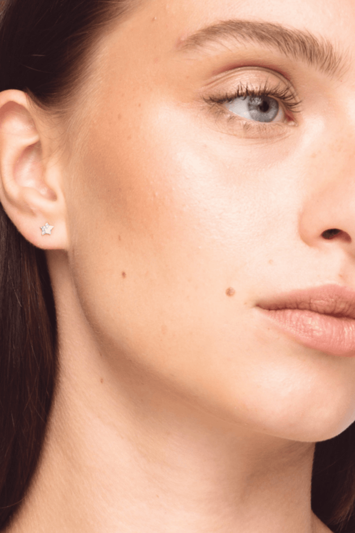 The Tiny Star Earrings Silver | Accessories | Smuk