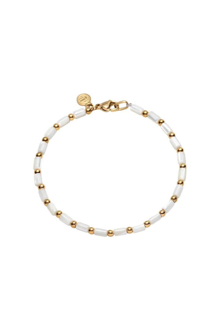 The White Shell Bracelet Off - White | Accessories | Smuk