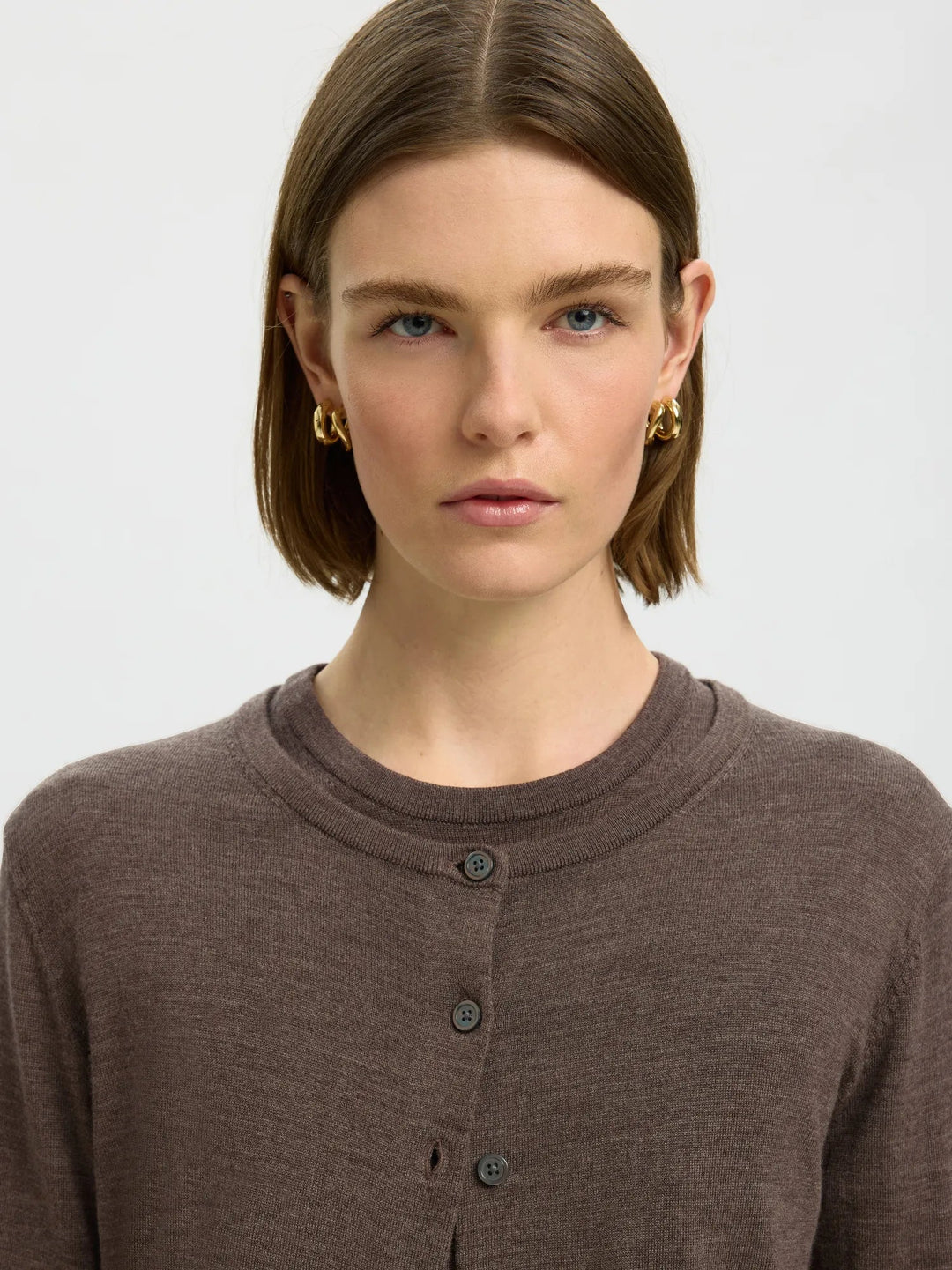 Thea Ls Knit Merino Cardigan Delicioso | Genser | Smuk