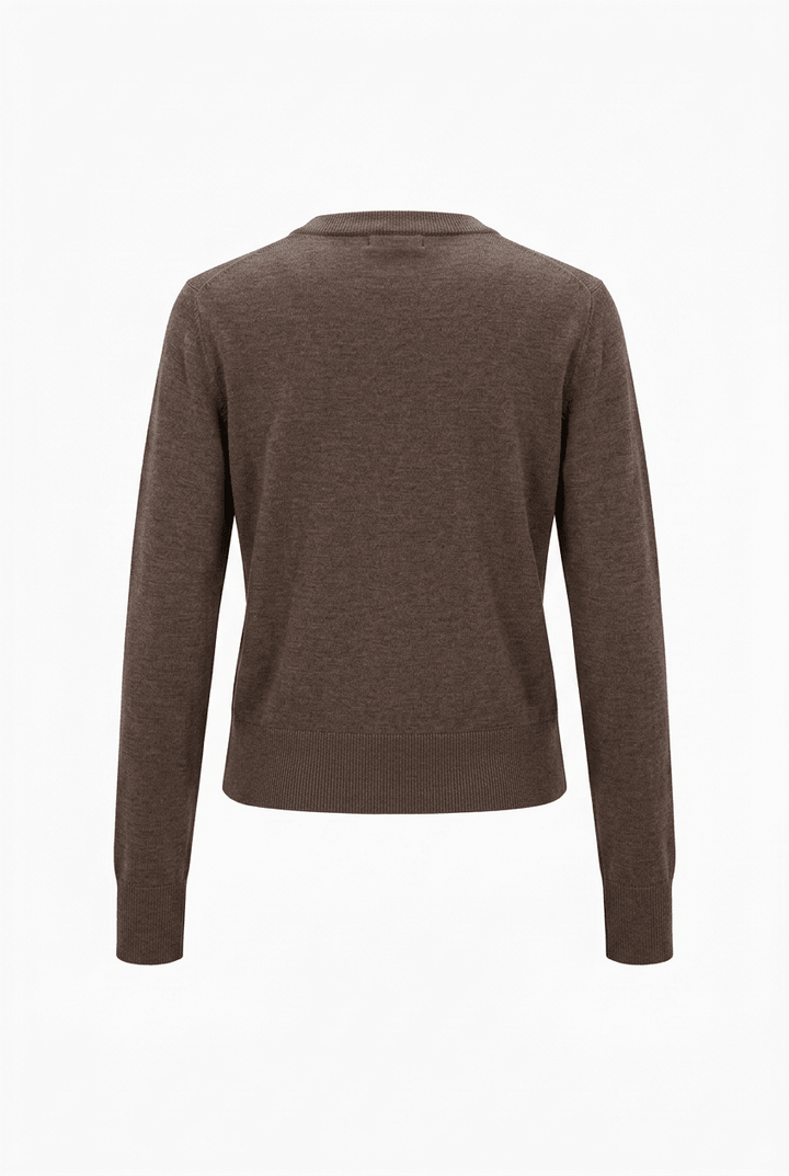 Thea Ls Knit Merino Cardigan Delicioso | Genser | Smuk