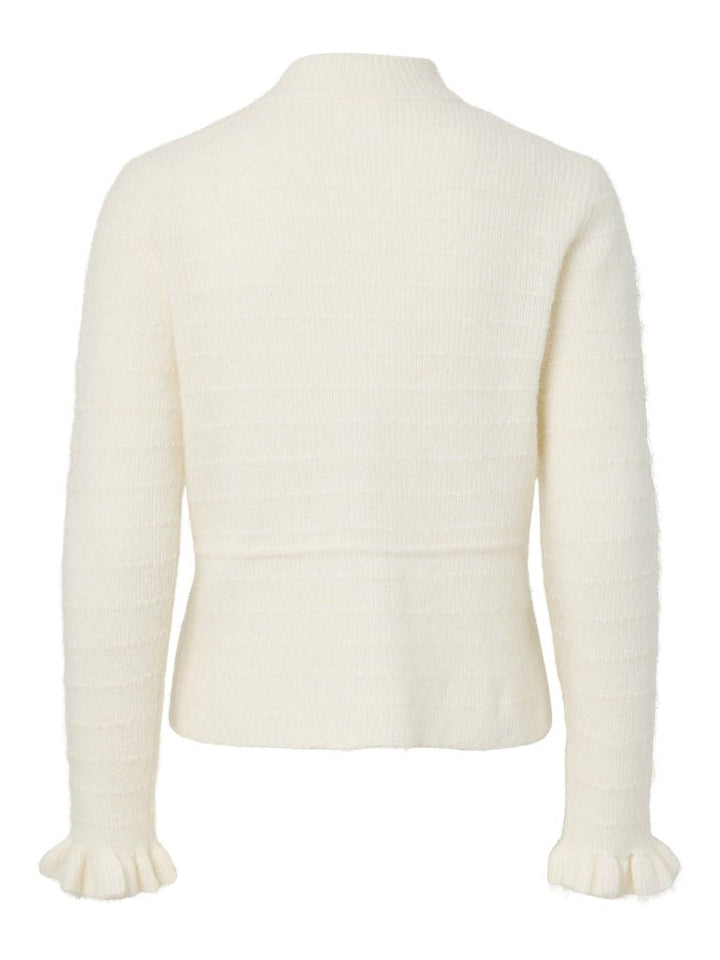 Thellis Ls Knit Cardigan Star White | Genser | Smuk - Dameklær på nett
