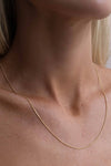 Thin Chain Gold 52cm