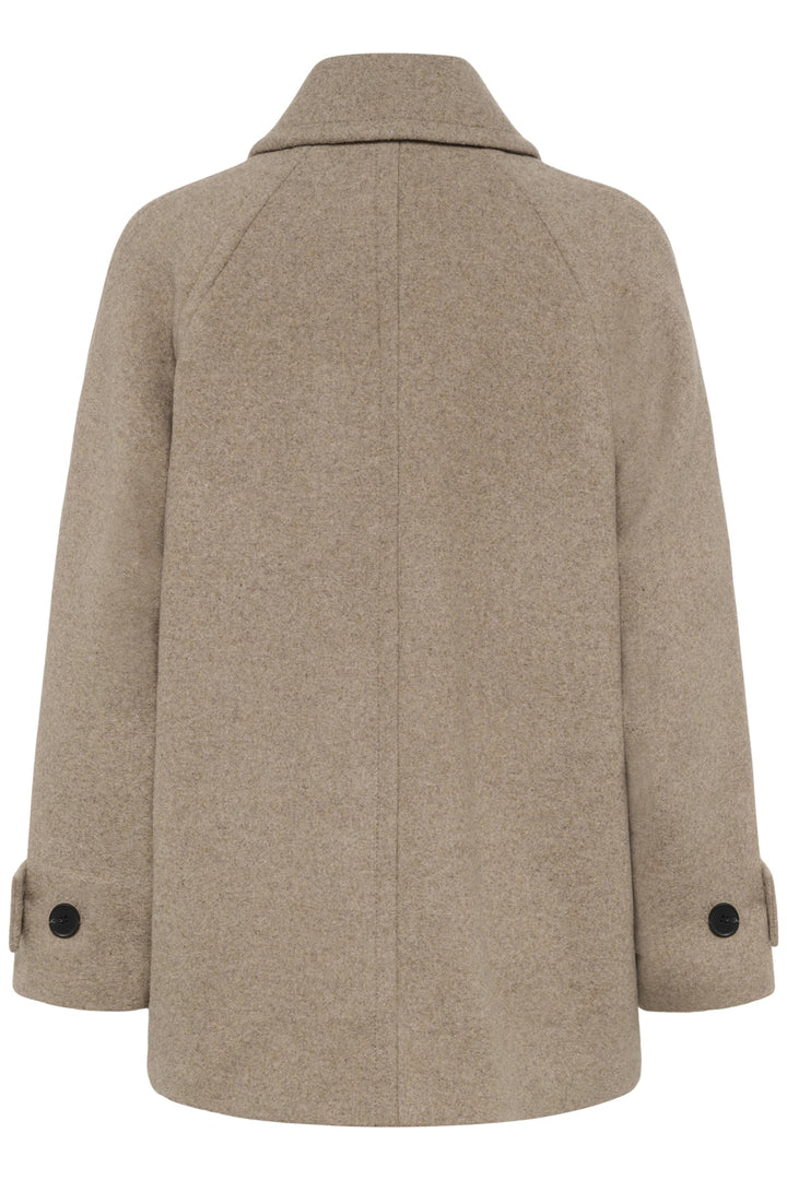 Thoraiw Minona Coat R Sandy Grey Melange | Yttertøy | Smuk