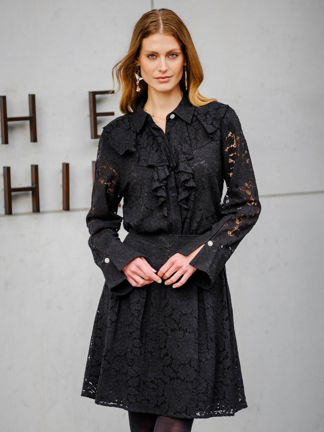 Tiana Blouse Black | Skjorter og bluser | Smuk - Dameklær på nett