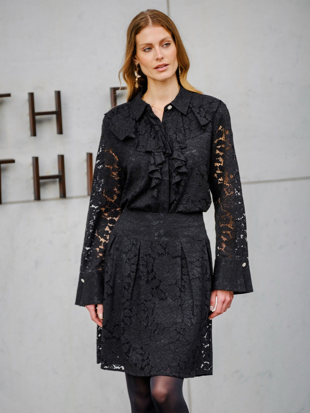 Tiana Blouse Black | Skjorter og bluser | Smuk - Dameklær på nett