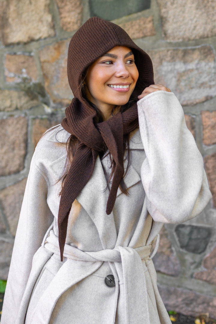 Tie Balaclava Hot Fudge Brown | Accessories | Smuk