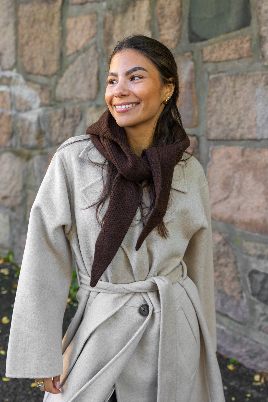 Tie Balaclava Hot Fudge Brown | Accessories | Smuk