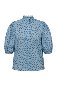 Tiffany Short Sleeve Shirt Blue/Navy