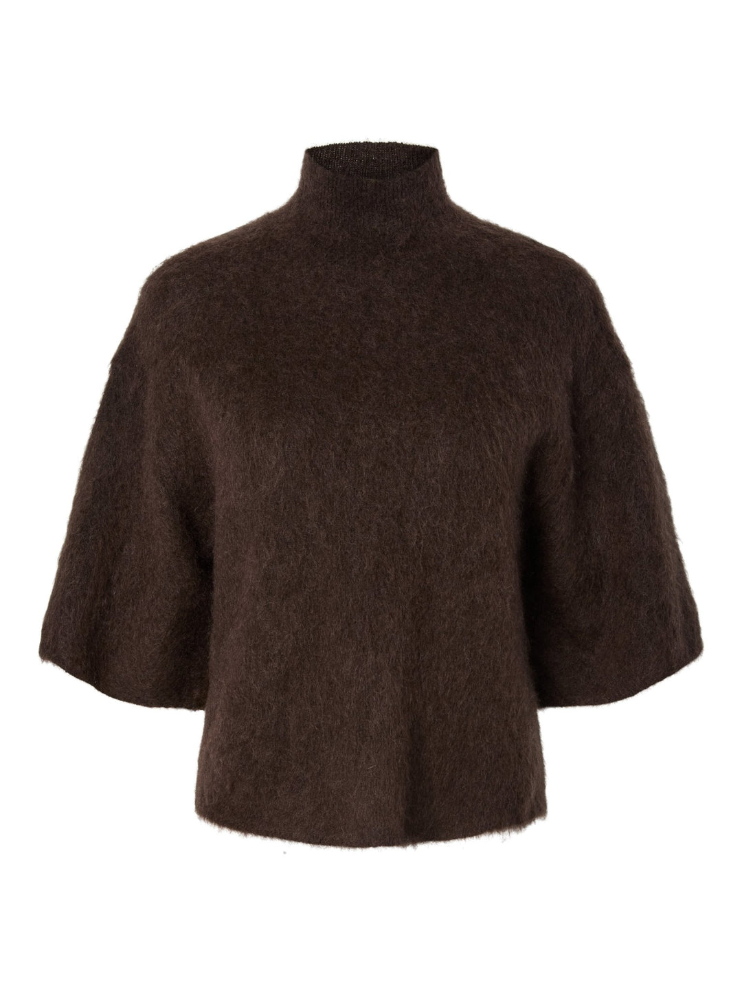 Tilde 2/4 Mohair Blend Knit Pullover Mole Melange | Genser | Smuk