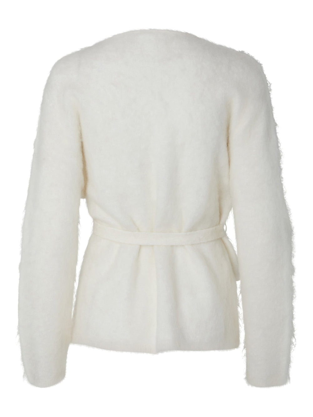 Tilde Ls Belt Knit Cardigan Star White | Genser | Smuk