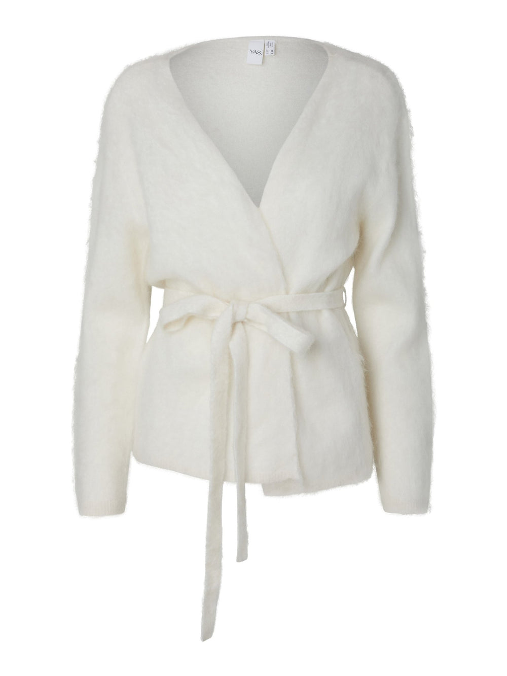 Tilde Ls Belt Knit Cardigan Star White | Genser | Smuk