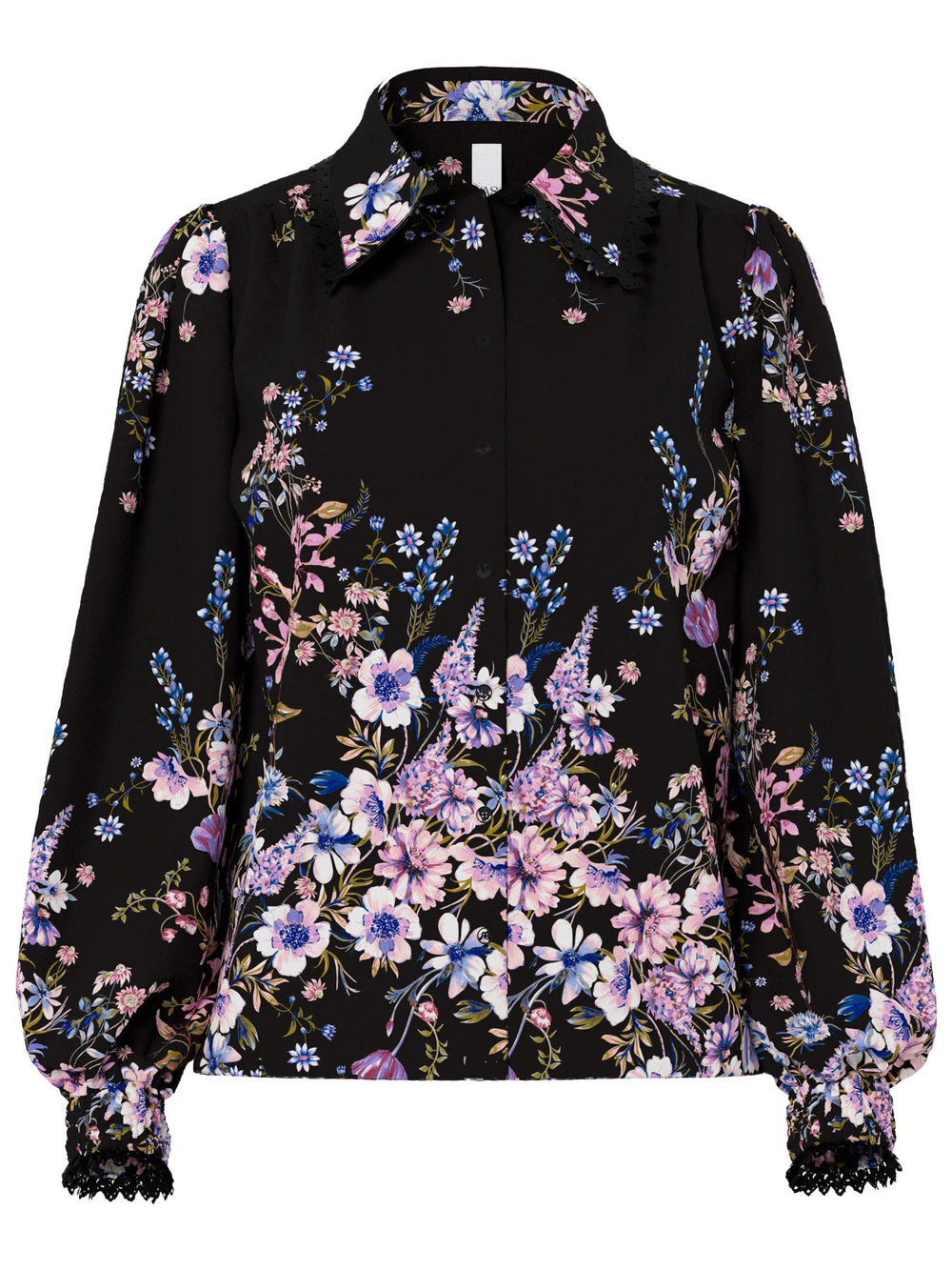 Tilera Ls Shirt Black Tilly | Skjorter og bluser | Smuk