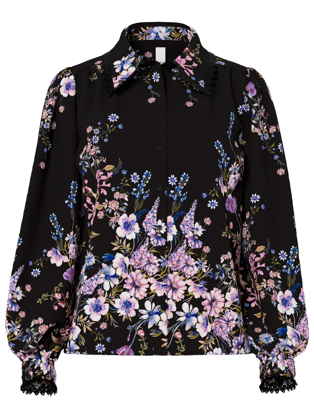Tilera Ls Shirt Black Tilly | Skjorter og bluser | Smuk