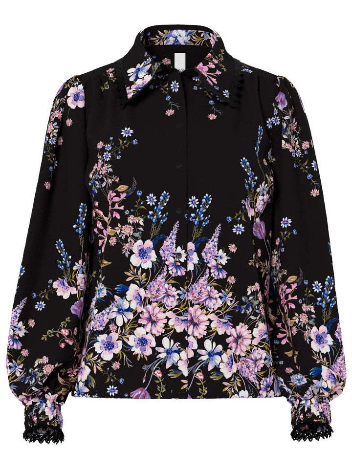 Tilera Ls Shirt Black Tilly | Skjorter og bluser | Smuk