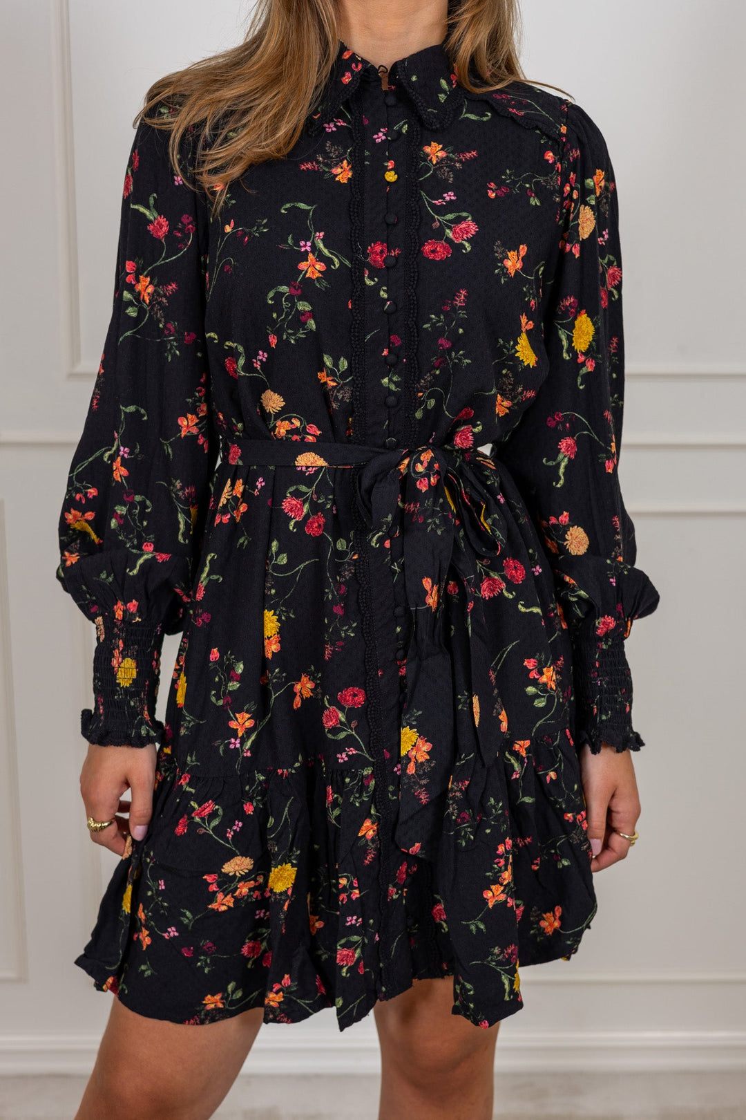 Tilera Ls Shirt Dress Black Botari | Kjoler | Smuk - Dameklær på nett