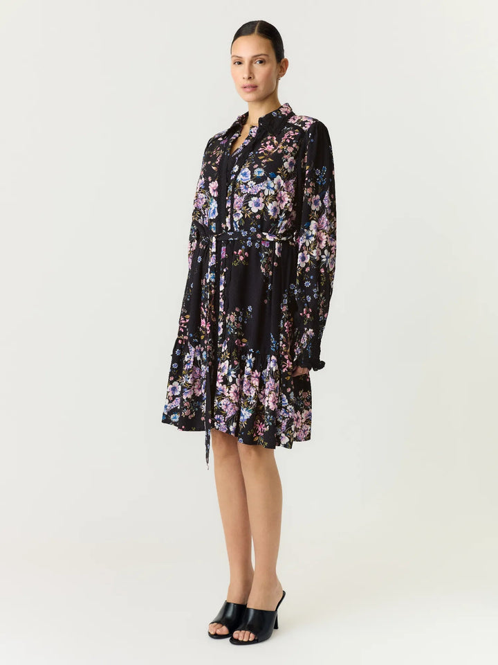 Tilera Ls Shirt Dress Black Tilly | Kjoler | Smuk