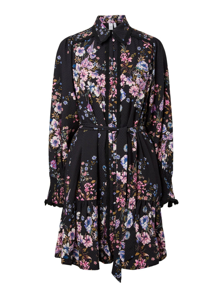 Tilera Ls Shirt Dress Black Tilly | Kjoler | Smuk