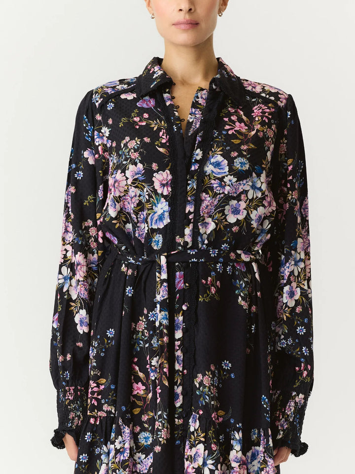 Tilera Ls Shirt Dress Black Tilly | Kjoler | Smuk