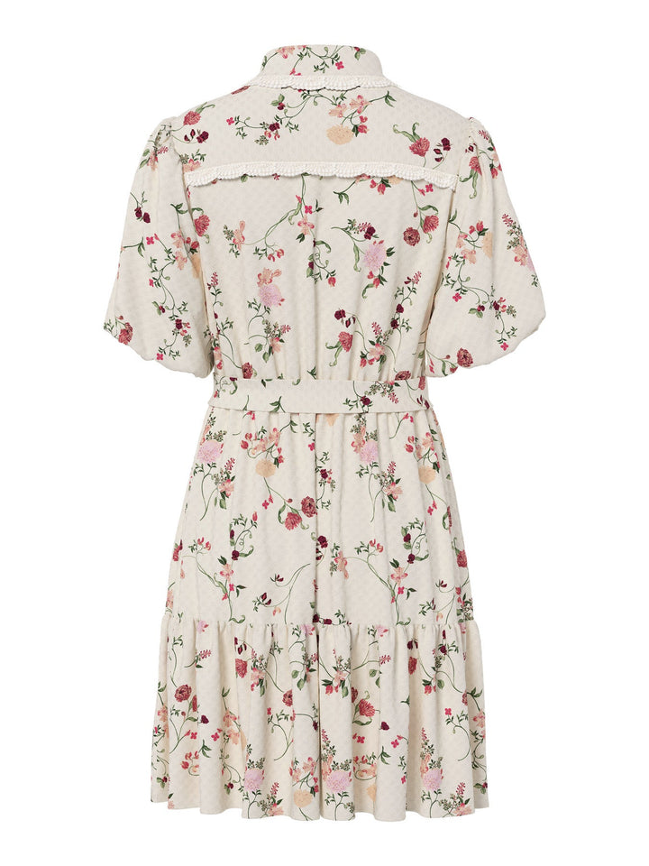 Tilera Ss Shirt Dress Birch New Botira Print | Kjoler | Smuk