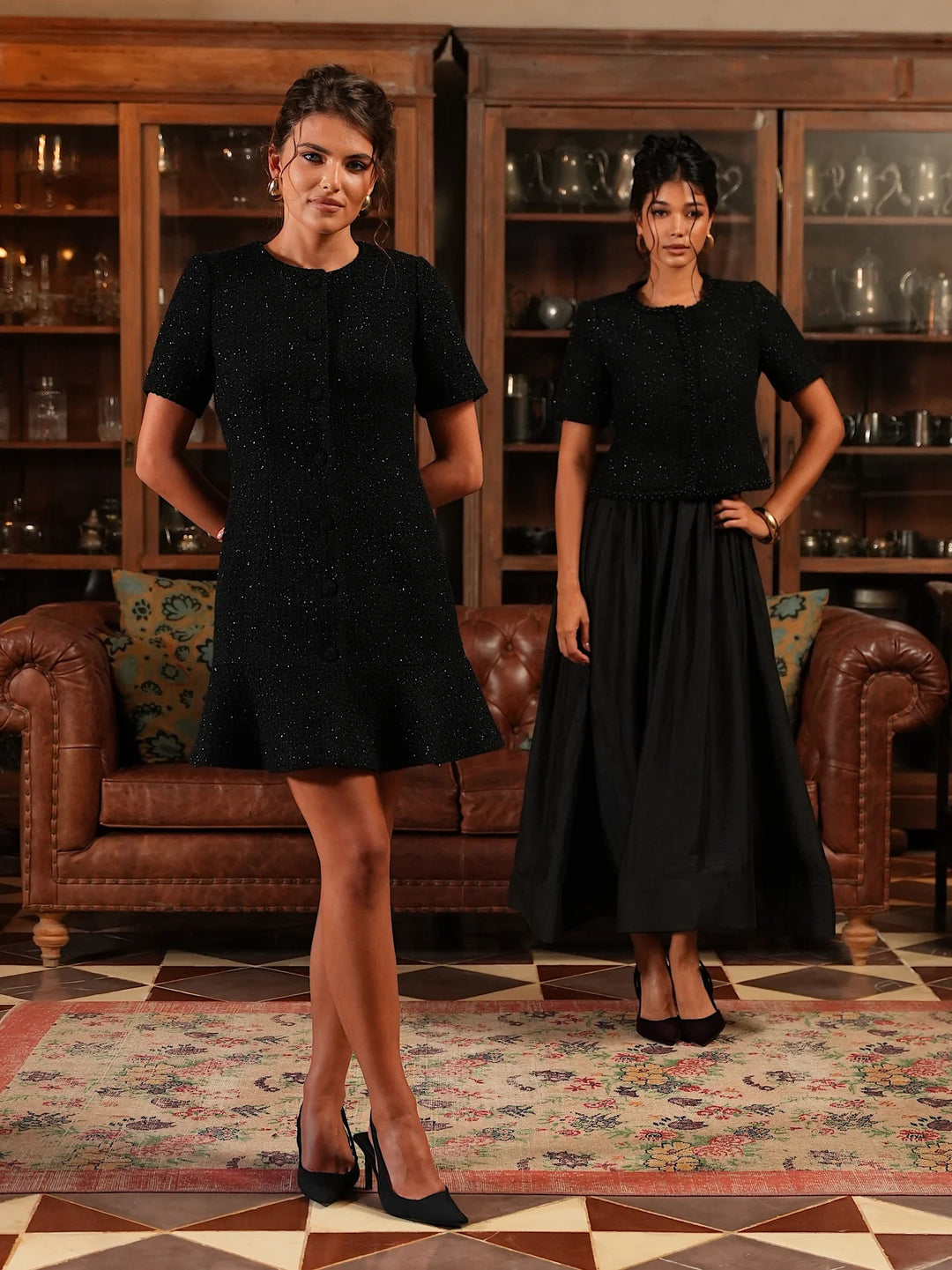 Tilly Mini Dress Black | Kjoler | Smuk