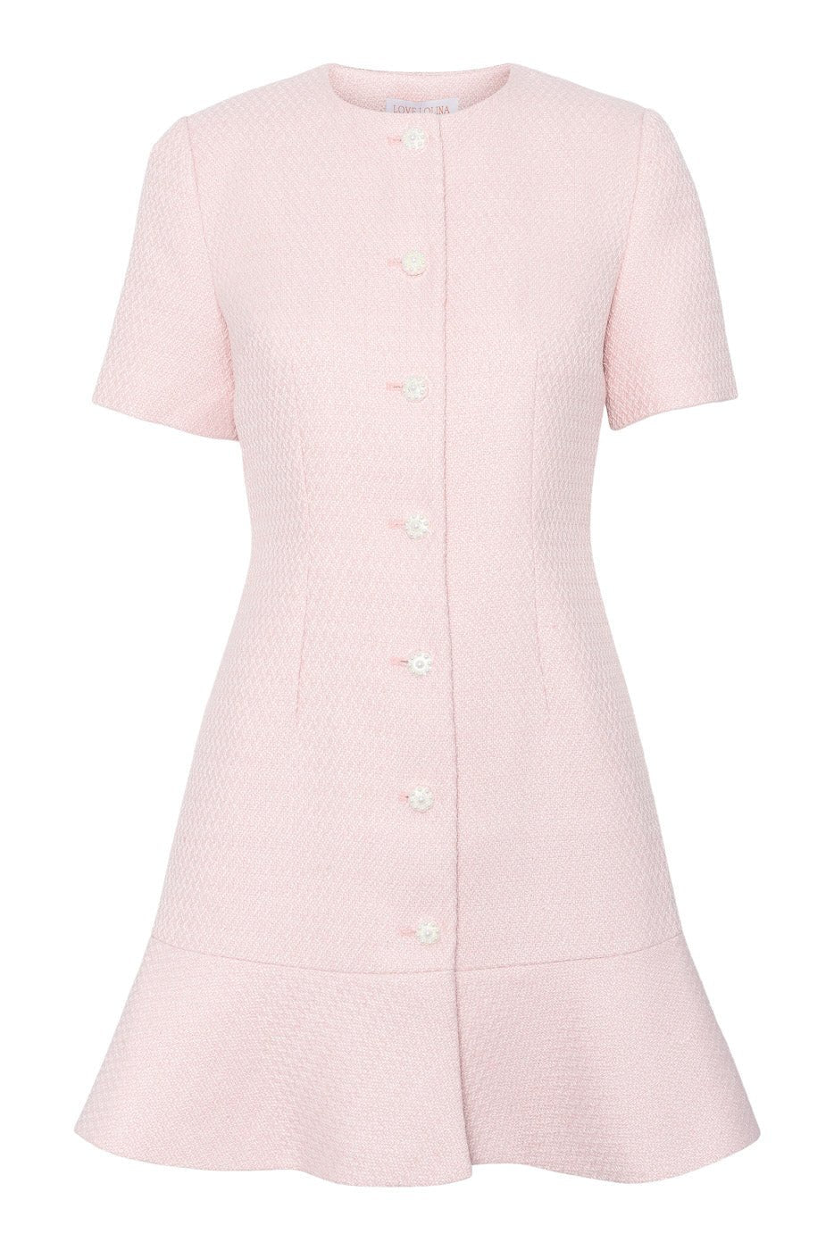 Tilly Mini Dress Light Pink | Kjoler | Smuk