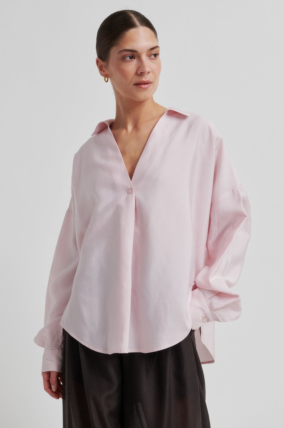 Timeline Blouse Pale Lilac | Skjorter og bluser | Smuk